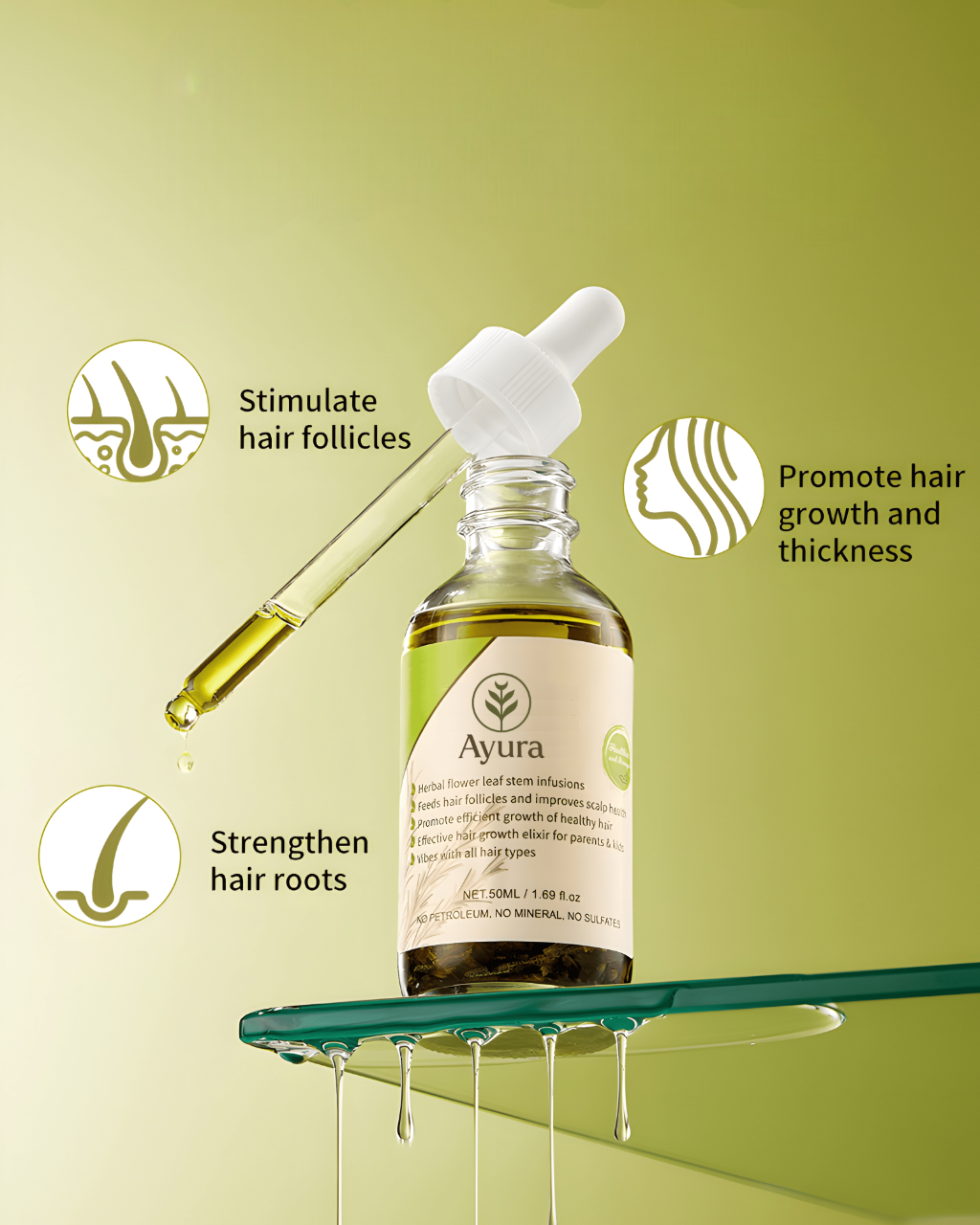 Rosemary Peppermint Hair Growth Serum